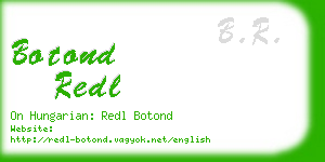 botond redl business card